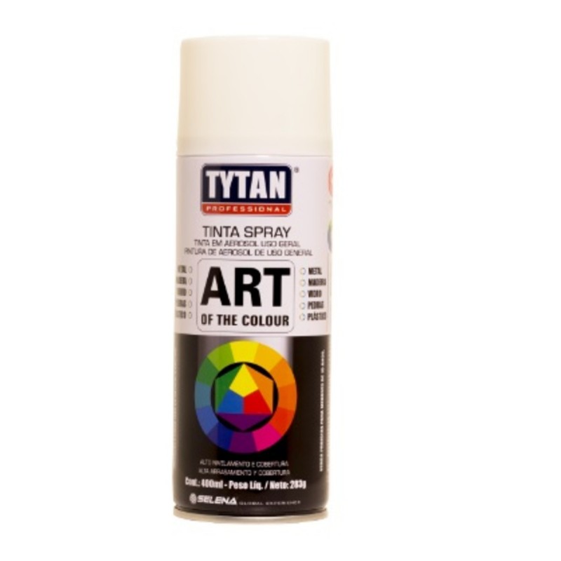 TINTA SPRAY BRANCO 400ML (TYTAN)